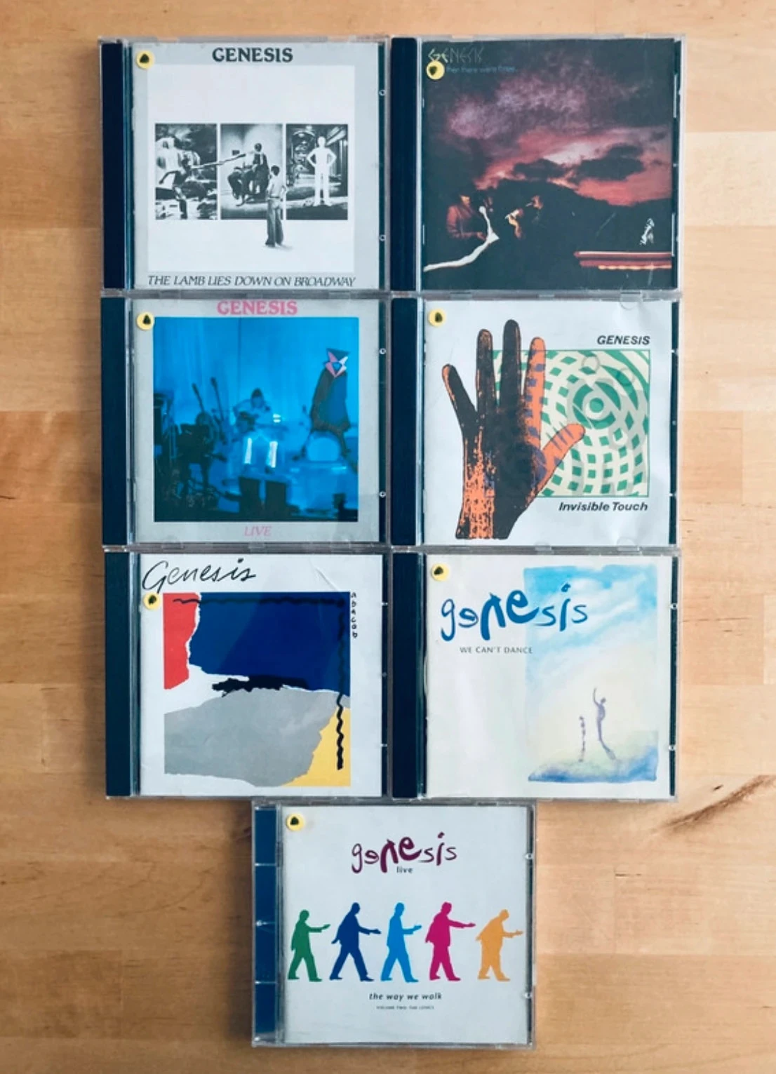 Lot 7 CD cultes de Genesis.